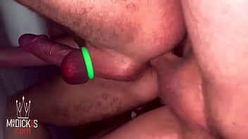 Preview 1 of Biggest Grils Sex - Tattooed Top Hunk getting fucked