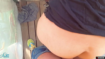 Preview 4 of Wwww Xxxrxxx - Cum in panties and pull them up before the picnic