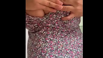 Preview 3 of Pussy Lips Panty - Eu Exibindo e lambendo meus peit&otilde_es! Voce Gosta? Comenta