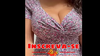 Preview 1 of Pussy Lips Panty - Eu Exibindo e lambendo meus peit&otilde_es! Voce Gosta? Comenta