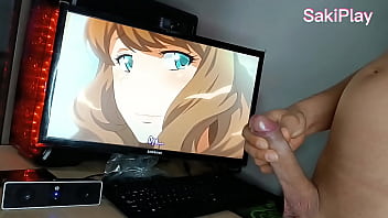 Preview 2 of Hairy Granny Boy Fucking - Despu&eacute_s de la escuela chico caliente se masturba viendo hentai jerk off se corre un mont&oacute_n de esperma