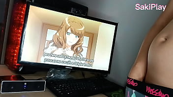 Preview 1 of Hairy Granny Boy Fucking - Despu&eacute_s de la escuela chico caliente se masturba viendo hentai jerk off se corre un mont&oacute_n de esperma