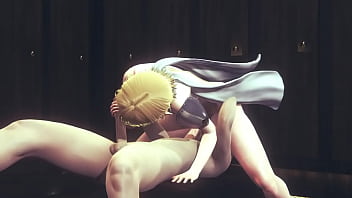 Preview 1 of Girl Sexx Boy Xxx - Yaoi Femboy Zelda - Link 69 and theesome fuck and blowjob - Sissy crossdress Japanese Asian Manga Anime Film  Game Porn Gay