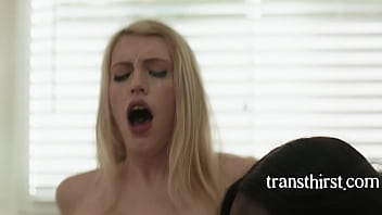 Preview 4 of Old Village Women - Our Thirsty Trans StepDaughter - Izzy Wilde,  Ana Foxx