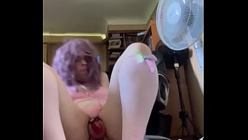 Preview 2 of 45 Age Old Sex Videos - Sltbby556 Taking big blaxk dildo