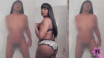 Preview 1 of Www Xxx Banla Com Dawnlod - Hung Busty Goth T-Girl Fucks 3 Dildos Until She Cums
