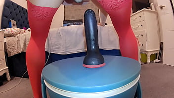 Preview 1 of Hotel Boss Boy - Sissy riding black cock