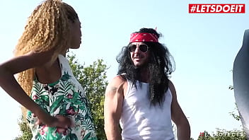 Preview 1 of Xxx Pon Sep Mam - LETSDOEIT - (Luna Corazon,  David Perry) - Big Ass Brazilian Chick Fucked On The Street By Truck Driver