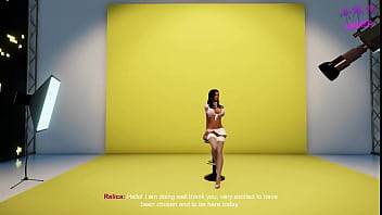 Preview 1 of Gaya A 4shaz - Couch Casting - Relica