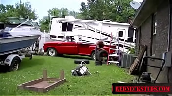 Preview 2 of Download Videoder Xxx - RedneckStuds.com- Construction worker stroking pov