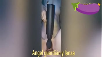 Preview 4 of College Girl Sex Allahabad - Mi prim0 me rompe el culo con un consolador potente,  me coge y se corre en mi culo