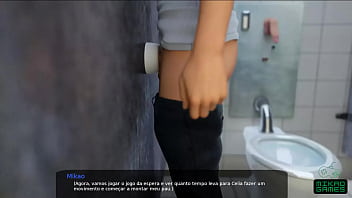 Preview 3 of Mikaela Baldos Sexscandal - Milfy City ep 19 Sexo no GloryHole, Fudeu ela descobriu tudo!!!