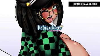 Preview 1 of Techar Studant - Ella tiene unas enormes y pesadas tetas Hentai by HotaruChanART