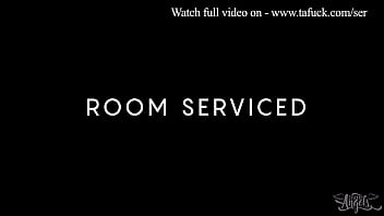 Preview 4 of Ups Cum5 - Room Serviced / TransAngels  / download full from www.tafuck.com/ser