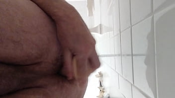 Preview 4 of Dog Fucks Sleeping Girl - Me and my new dildo