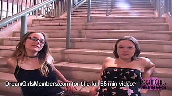 Preview 4 of Daughter Spy Sleep Dad - Innocent Girls Turned Wild Public Flashers