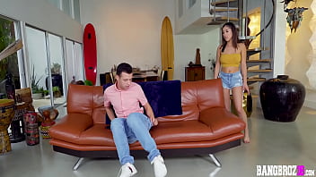 Preview 1 of Kat Cosmid - Kira Perez Caught Her Pervy StepBro