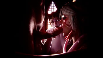 Preview 2 of Noir Fat - From Rule 34 I only wanted to test and share Features Ciri from the witcher