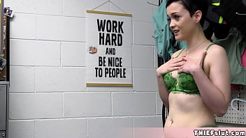 Preview 1 of Panisid Xnxx Videos - Short haired cute shoplifter rough fuck