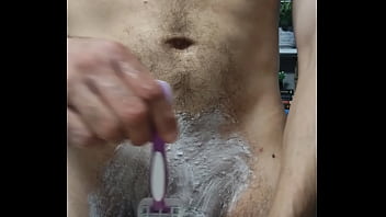 Preview 1 of First Time Anal Random - Depilando ka verga.