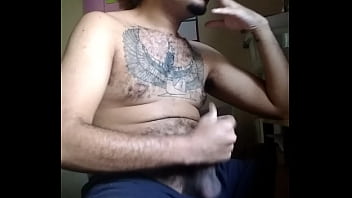 Preview 3 of Afghanistan Xxx Movies - Batendo punheta enquanto fuma