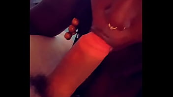 Preview 1 of Pepek Mulus Tembem - Ebony cumslut throatfuck