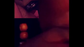 Preview 4 of Pepek Mulus Tembem - Ebony cumslut throatfuck