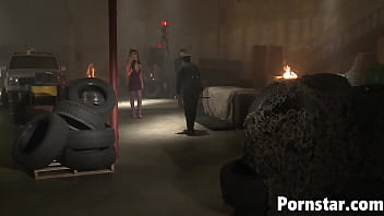 Preview 1 of Mom And Son Milf Barazzer - Busty Shawna Lenee Drilled By Two Horny Officers