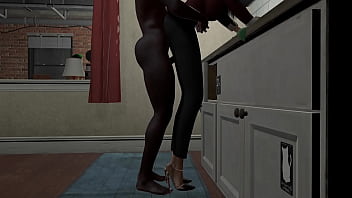 Preview 1 of Tamil Actor Vijay Cock - 3D horny slut have cuckold sex with her BBC boss