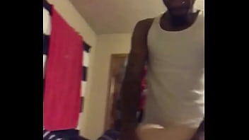 Preview 1 of Belt Ass Worship - Interracial