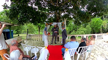 Preview 3 of Tube Teen Harem - A morena casou porque a piroca dele era enorme Mr Matusalem - Natzinha Morena