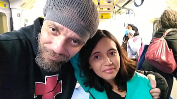 Preview 1 of Iniyot Sa Cr - FAZENDO ALTAS PUTARIAS COM A DANY RIO DENTRO DO METRO DE S&Atilde_O PAULO
