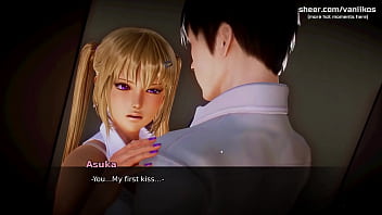 Preview 3 of Amateur Nude Mother - Waifu Academy | Horny 18yo Teen Stepdaughter Sucks a Big Cock In The Locker While Watching Her Slutty MILF Stepmom Getting Her Pussy Eaten | My sexiest gameplay moments | Part #1
