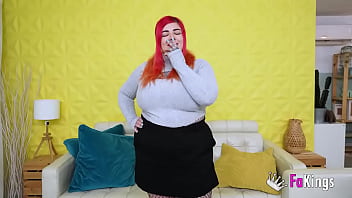 Preview 1 of Valeri Foxx - Big busty Leia Saez will try the old cock of Don Jorge