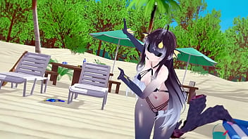 Preview 2 of Jodha Akbar Parody Porn - &quot_From The Sea Thing アイマリンプロジェクト 「Marine Bloomin&#039_」 beach