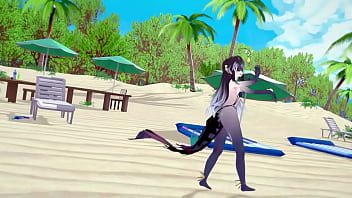 Preview 3 of Jodha Akbar Parody Porn - &quot_From The Sea Thing アイマリンプロジェクト 「Marine Bloomin&#039_」 beach