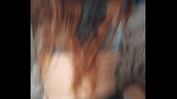 Preview 1 of Bagali Sex New - jovencita hermanastra de piel morena mueve su gran culo cuando tengo mi polla dentro de su rico co&ntilde_o apretado,  le encanta ser follada de perrito - porno en espanol