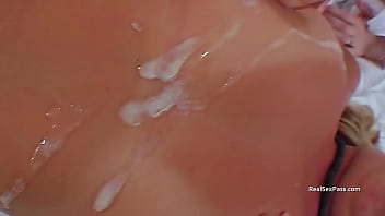 Preview 2 of Sapna And Kali Hd Xnxx Con - Busty British teen bukkake