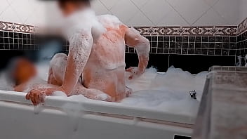 Preview 4 of Destroy Gang Bang - Fulfilling My Fantasy With My Neighbor In A Jacuzzi