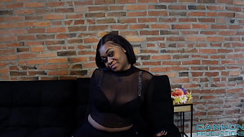 Preview 1 of Inden Sex Xxxcom - Phat Ass Ebony Tenikaa Gets Dicked Down By Cannon