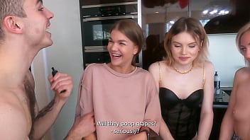 Preview 2 of Mommy Pani - NEW FULL BACKSTAGE WITH TITLE! First time DAP/ DP,  new experience for Milka &amp_ Jessika Trunk. Grape anal history
