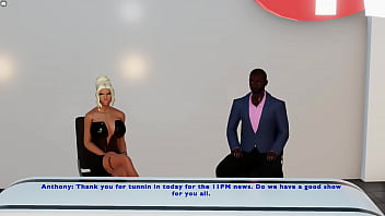 Preview 1 of Older Woman Striptease - Royal BBC Exclusive - Royal BBC Cum TV News ft [Steve Lance,  Relica,  Kittycat,  EmmyFatal]