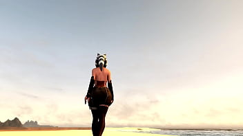 Preview 1 of Amber Jjjjane - Ahsoka Tano&#039_s returning ass