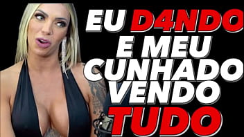 Preview 4 of Xxxcx Hindi - ELE FICOU S&Oacute_ ESCONDIDO OLHANDO - K&Eacute_ZIA CRISTINE
