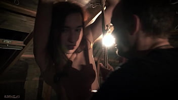 Preview 4 of Olivia Olovely All Xvideos - Woman tied up in sex bondage gets spanking and cumshot in her mouth