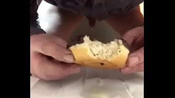 Preview 4 of Aishan Porn - Eating Cum On Food