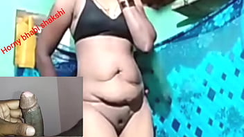 Preview 3 of Flora Hegre Art Penis Massage - House owner video call with shakshi for collect house rent