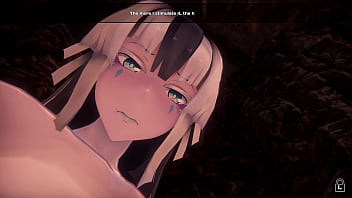 Preview 2 of Doog Xxxgirss - Busty Yuki-onna - Fuyuko [4K,  60FPS,  3D Hentai Game,  Uncensored,  Ultra Settings]