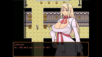 Preview 3 of Mom And Son Original Hd - Bitch Princess Catherine&#039_s Manhunt [Hentai game PornPlay ] Ep.2 princess caught naked by the old pervert count