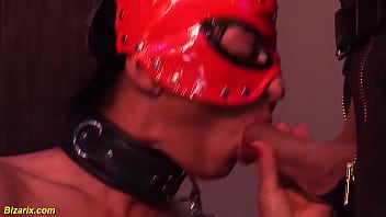 Preview 3 of Asian Teen Shave - bizarre sex with busty masked muscle milf